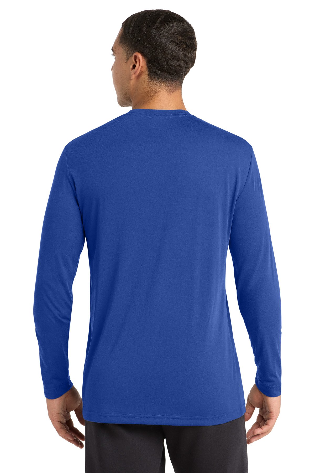 Sport-Tek ® Long Sleeve PosiCharge ® Competitor Cotton Touch Tee. ST450LS - Image 2