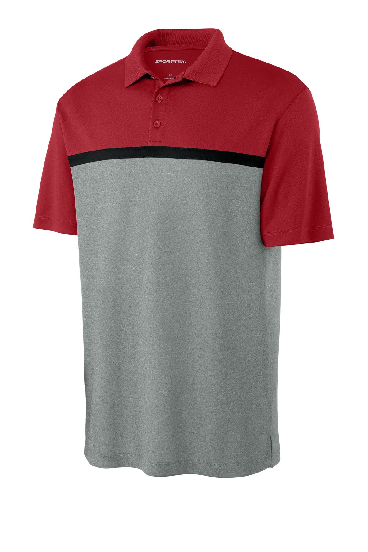 Sport-Tek ® UV Micropique Colorblock Polo ST741 - Image 3