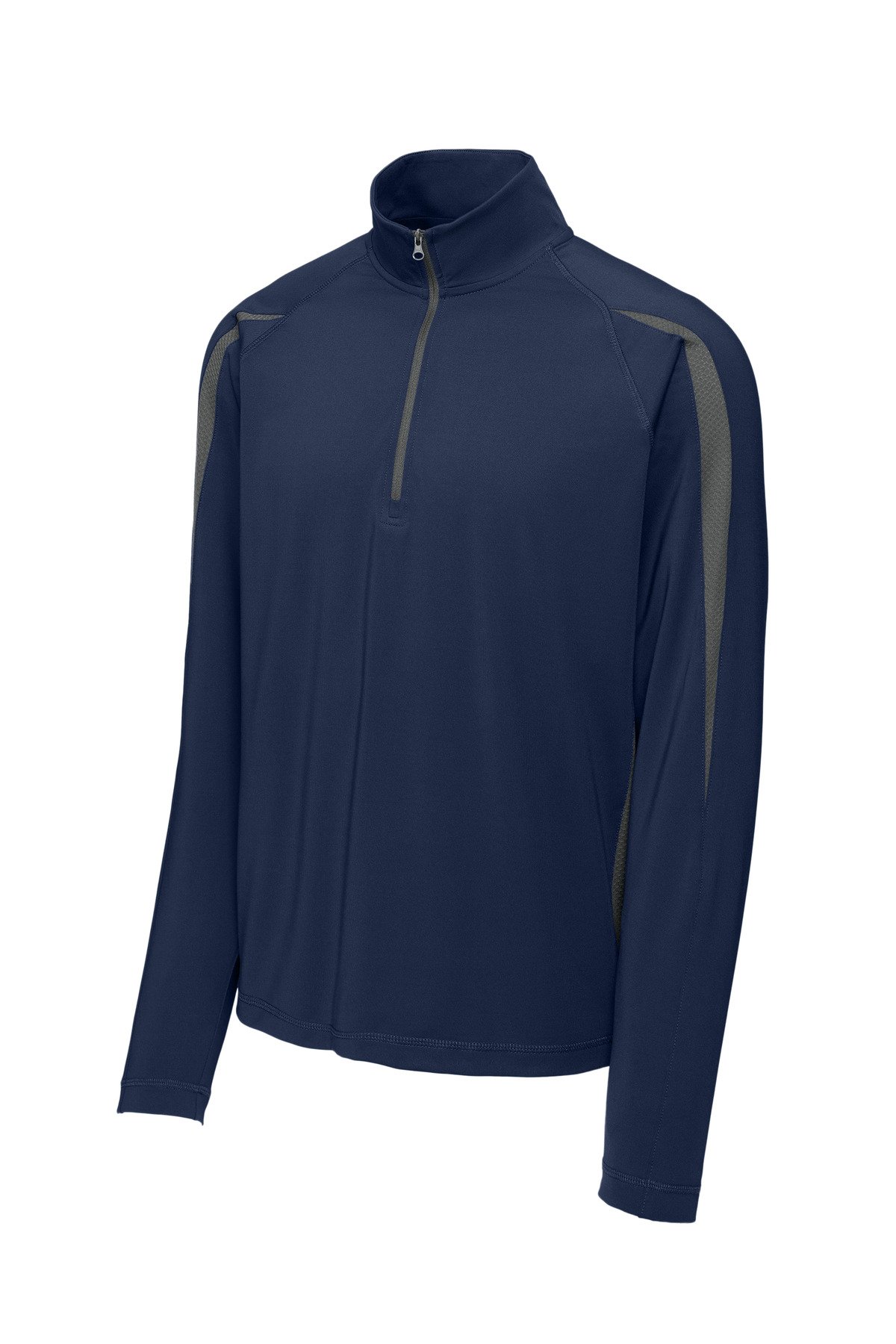 Sport-Tek ® Sport-Wick ® Stretch 1/4-Zip Colorblock Pullover. ST851 - Image 3