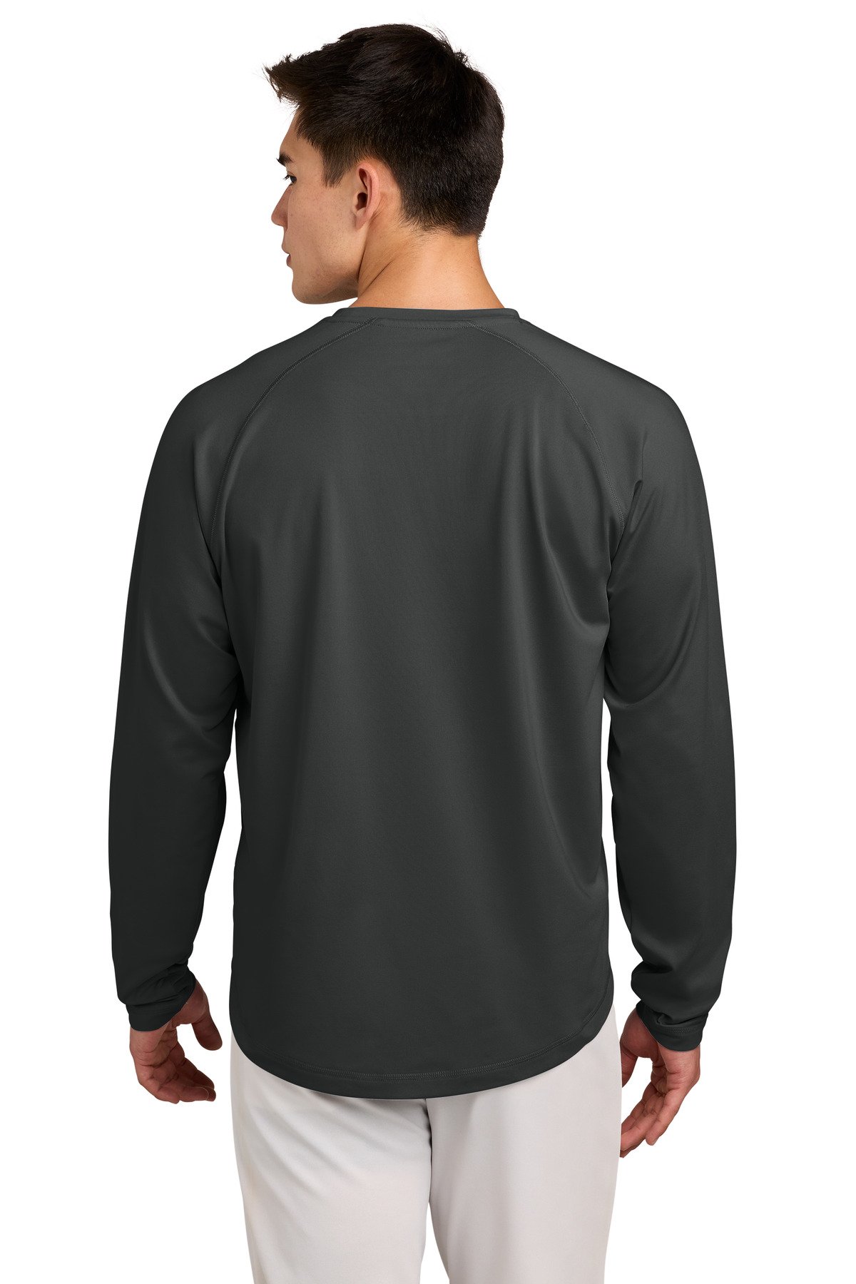 Sport-Tek ® Sport-Wick ® Stretch Pocketed Crewneck ST859 - Image 2