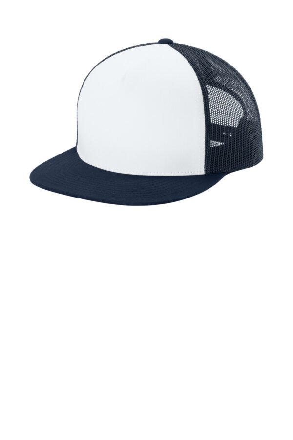 Sport-Tek ® YP Classics ® 5-Panel Classic Trucker Mesh Back Cap. STC38
