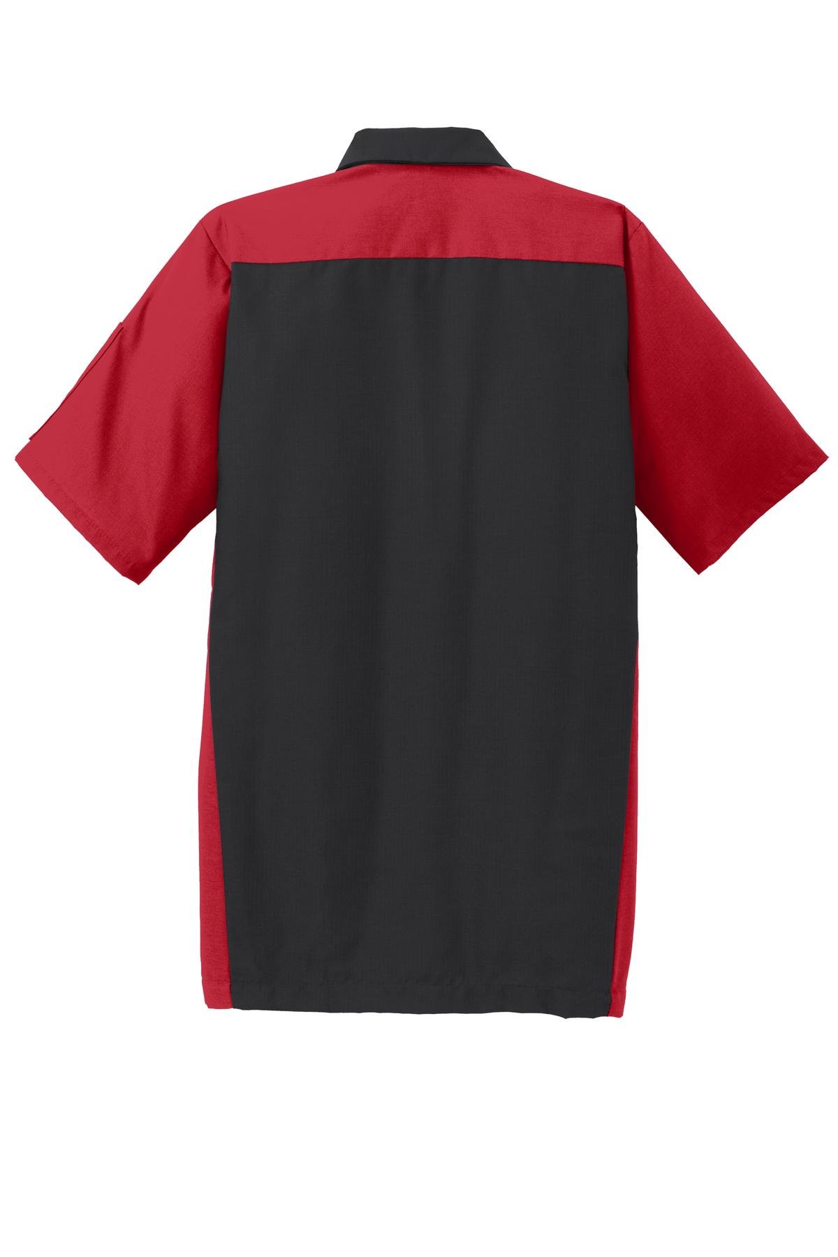 Red Kap ® Short Sleeve Ripstop Crew Shirt. SY20 - Image 4