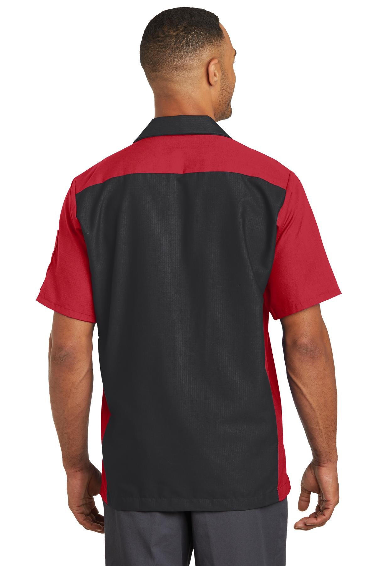 Red Kap ® Short Sleeve Ripstop Crew Shirt. SY20 - Image 2