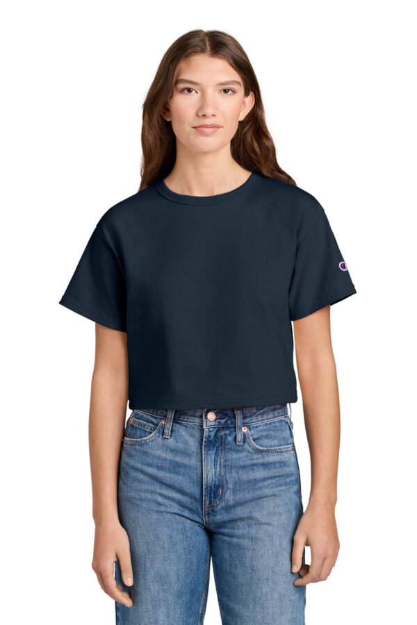 Champion ® Women's Cropped Heritage Tee T453W
