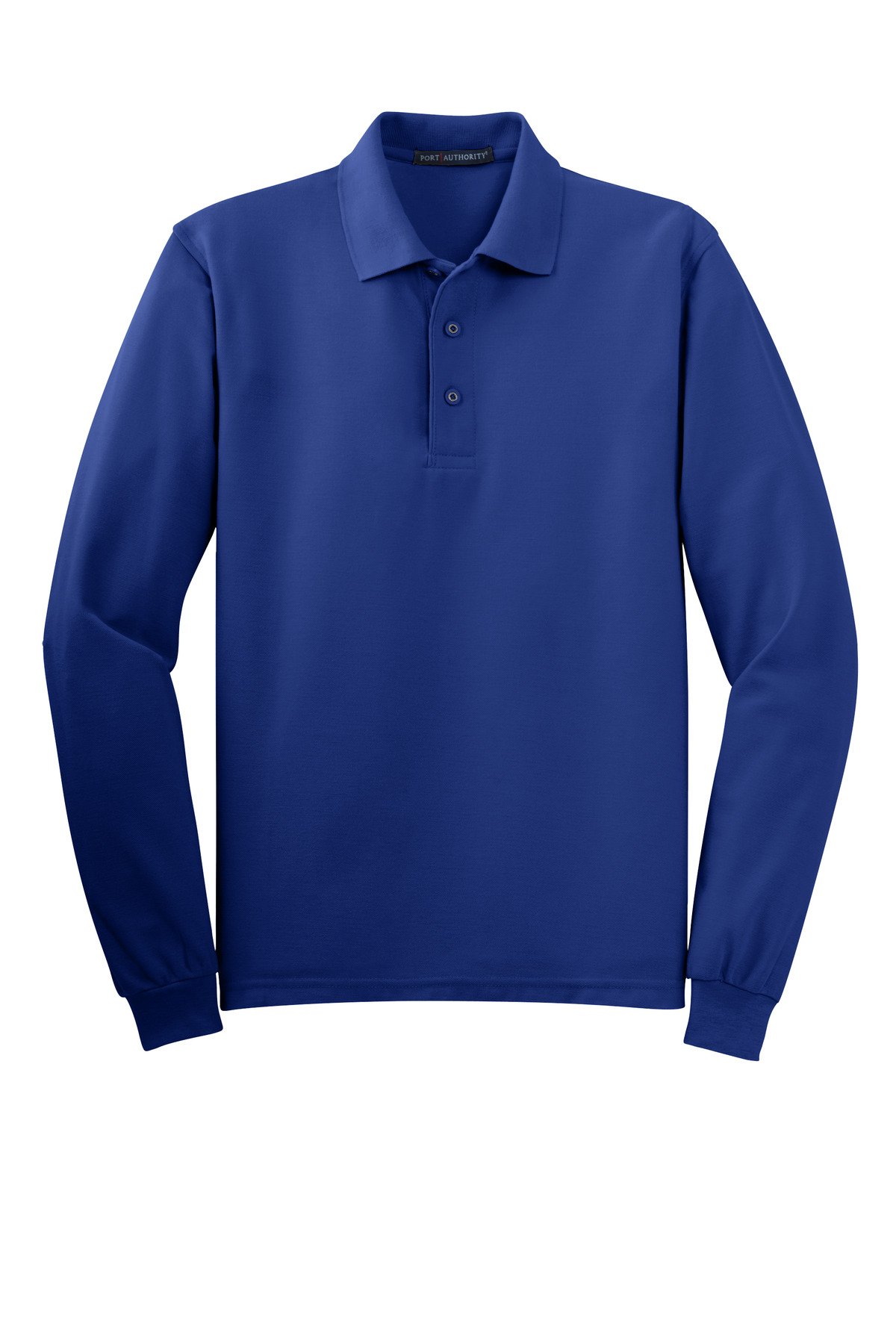 Port Authority ® Tall Silk Touch Long Sleeve Polo. TLK500LS - Image 3