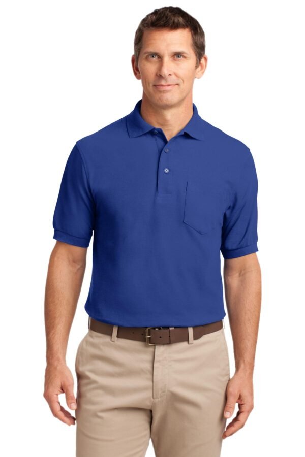 Port Authority ® Tall Silk Touch Polo with Pocket. TLK500P