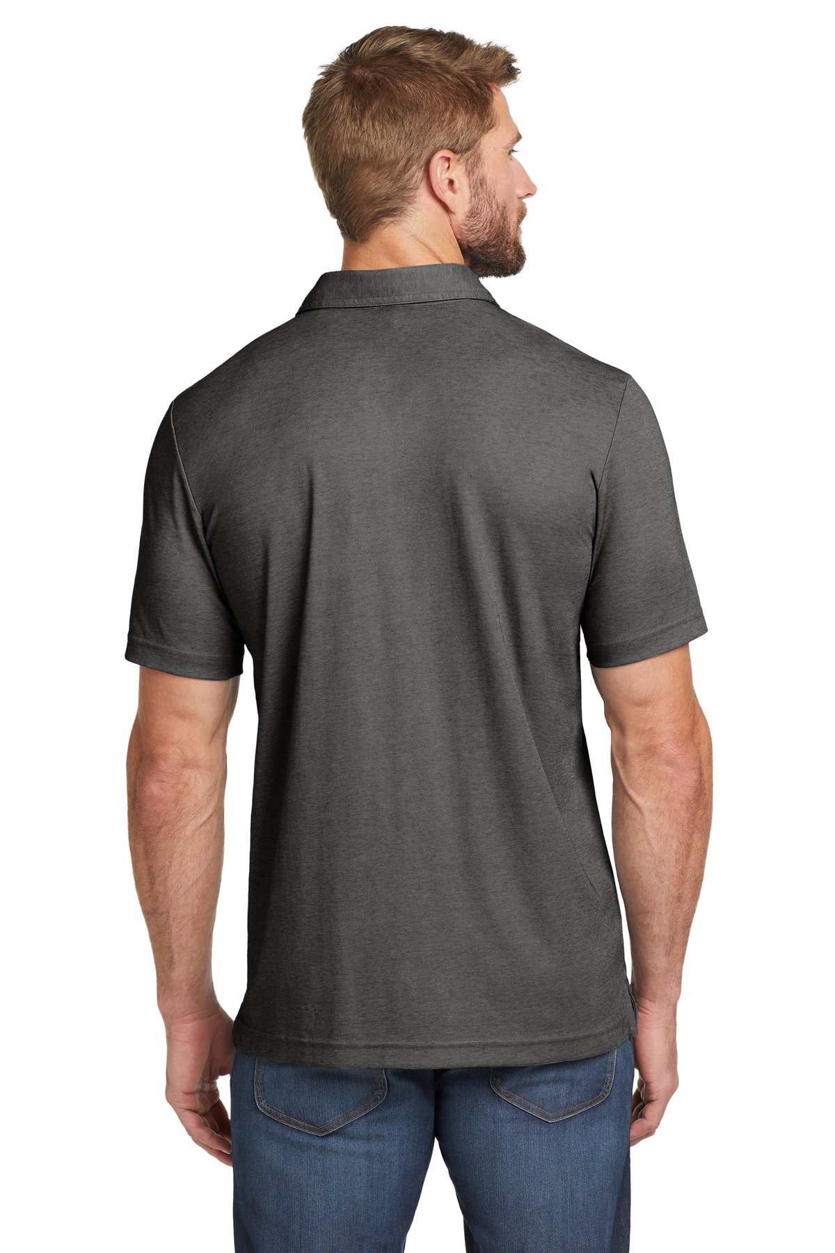 TravisMathew Oceanside Heather Polo. TM1MU412 - Image 2