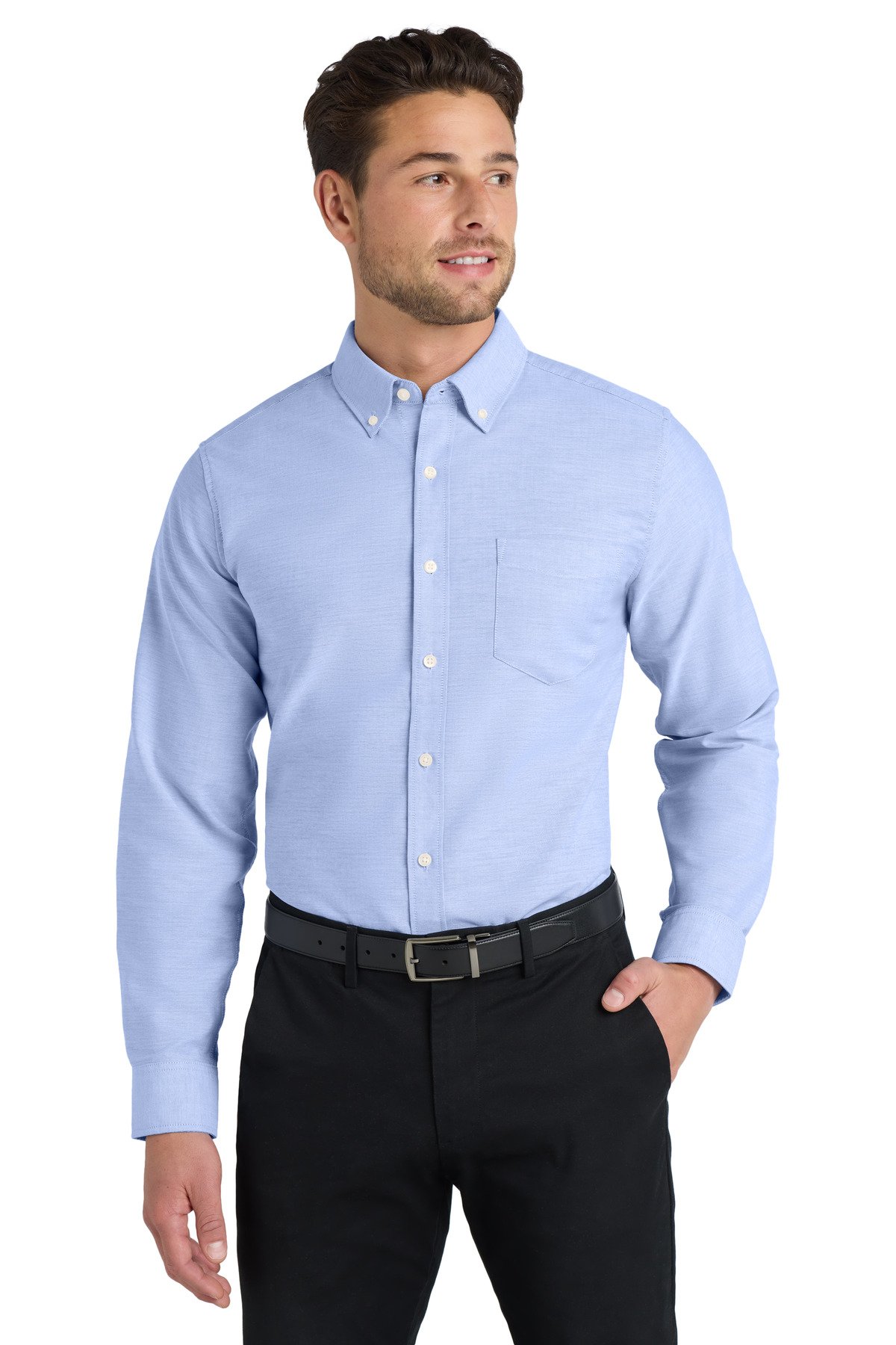 Port Authority ® Tall SuperPro Oxford Shirt. TS658