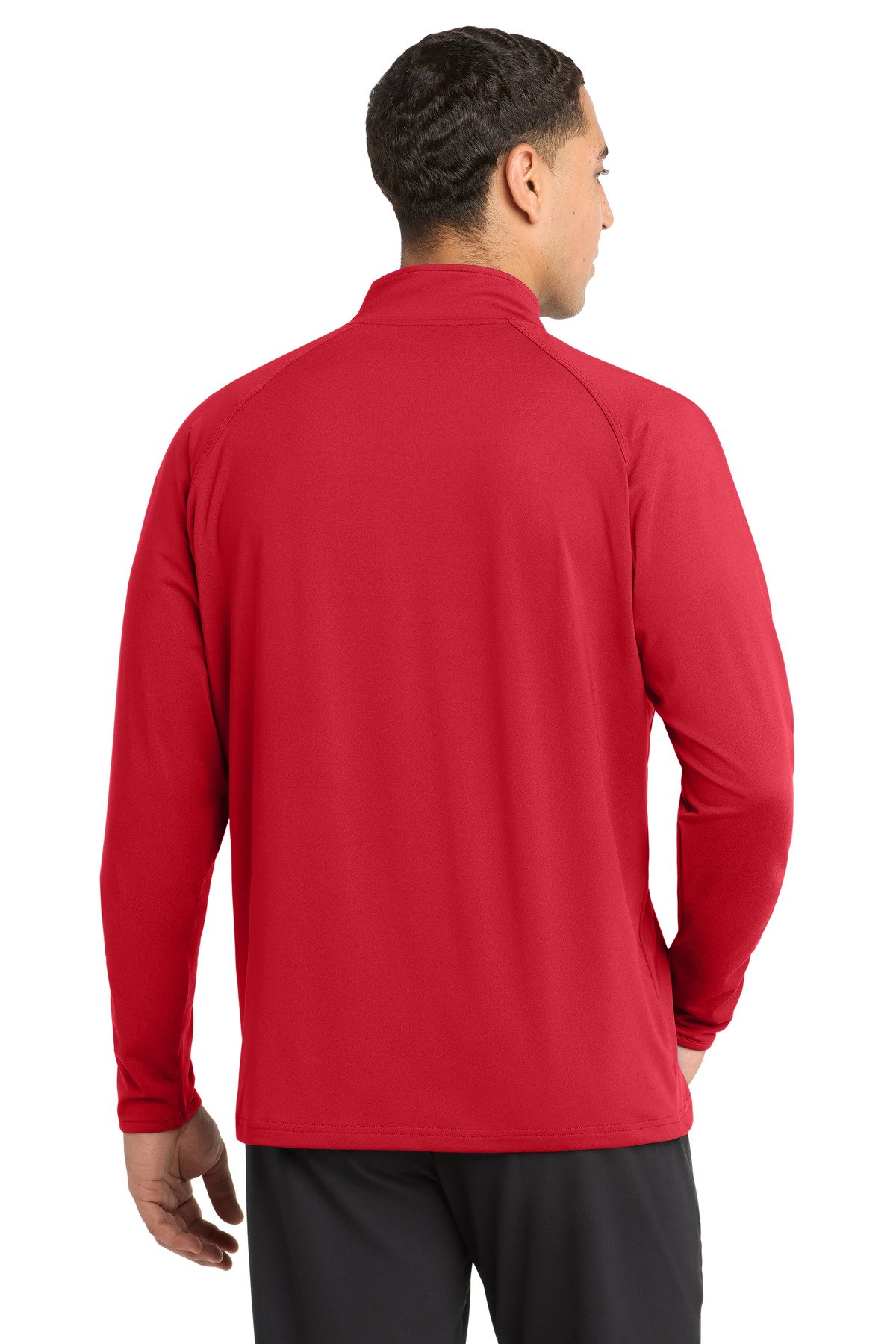 Sport-Tek ® Tall Sport-Wick ® Stretch 1/4-Zip Pullover. TST850 - Image 2
