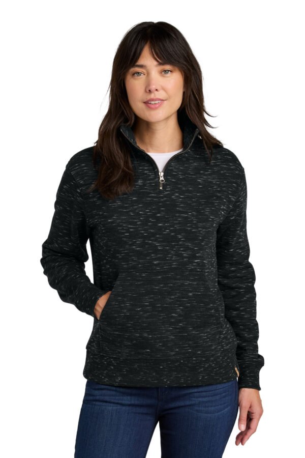 DISCONTINUED  tentree ®  Women's Space Dye Fleece 1/4-Zip TTCW6108