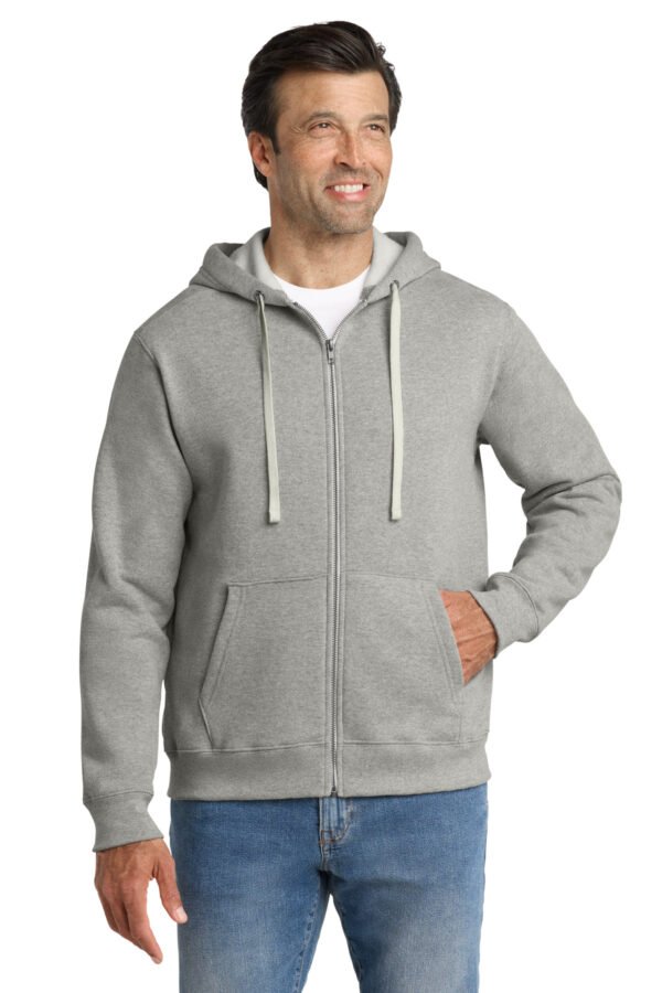 Volunteer Knitwear   Chore Fleece Full-Zip Hoodie VL130ZH