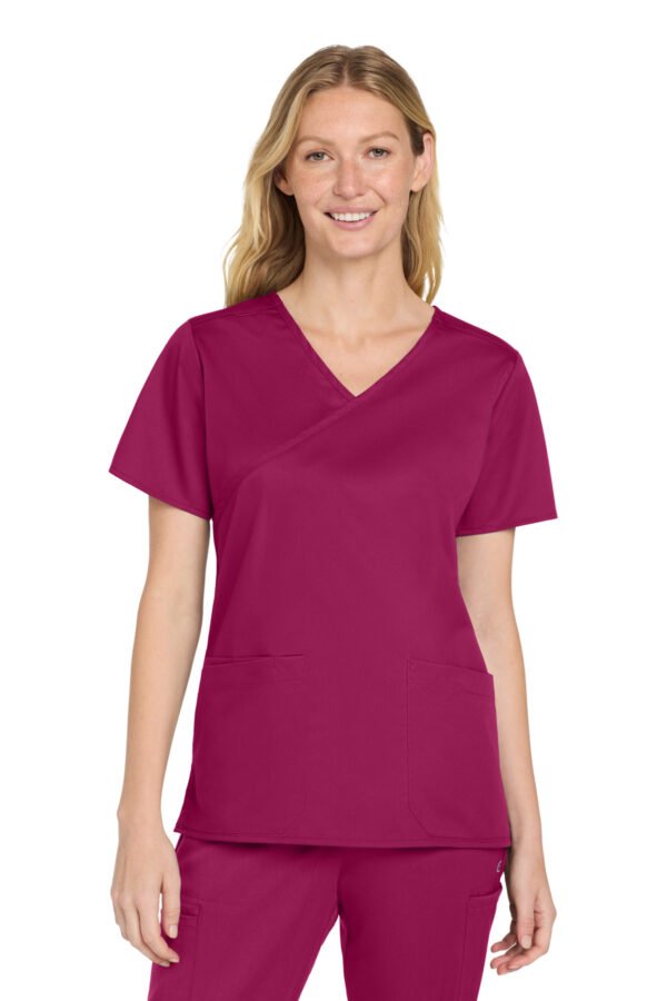 Wink ®  Women's WorkFlex   Mock Wrap Top WW4760