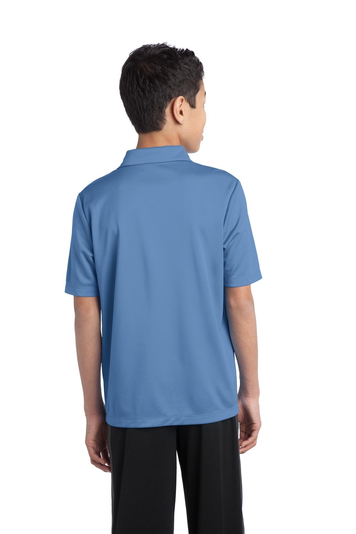 Port Authority ® Youth Silk Touch Performance Polo. Y540 - Image 2