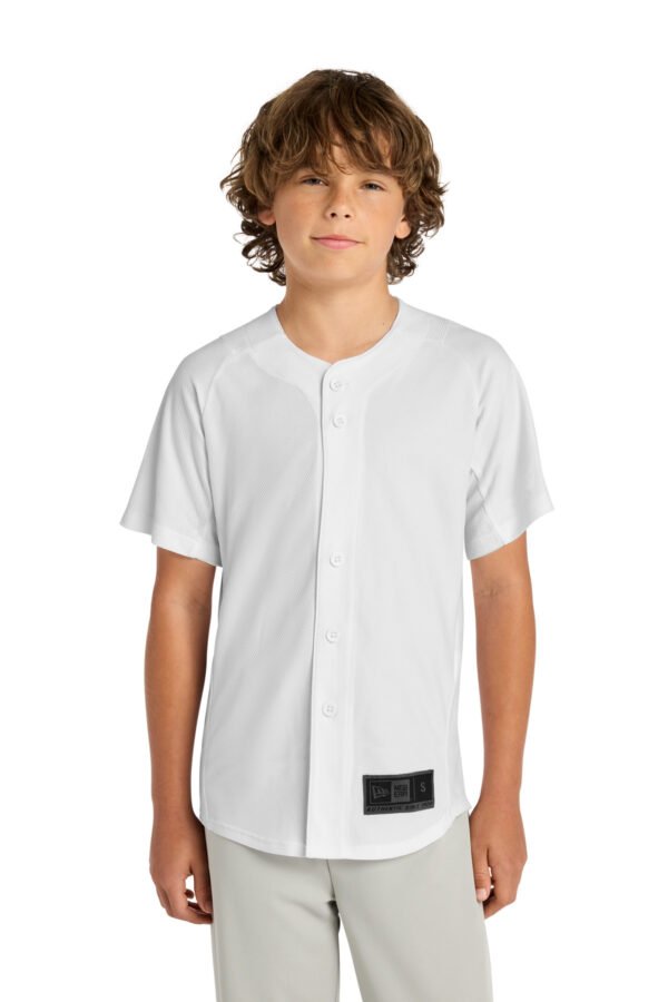 New Era ® Youth Diamond Era Full-Button Jersey. YNEA220