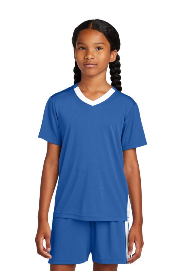 Sport-Tek ® Youth Competitor United V-Neck YST101