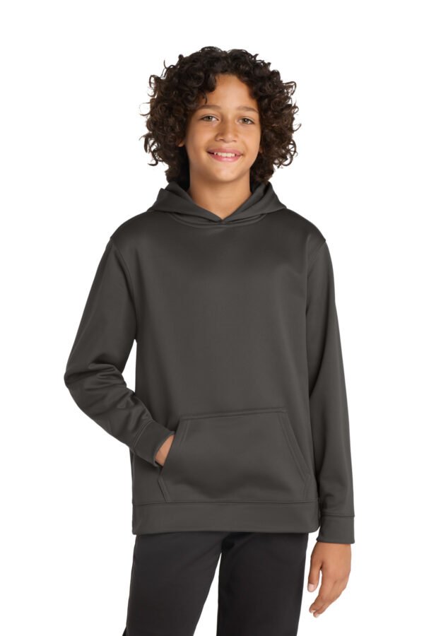 Sport-Tek ® Youth Sport-Wick ® Fleece Hooded Pullover. YST244