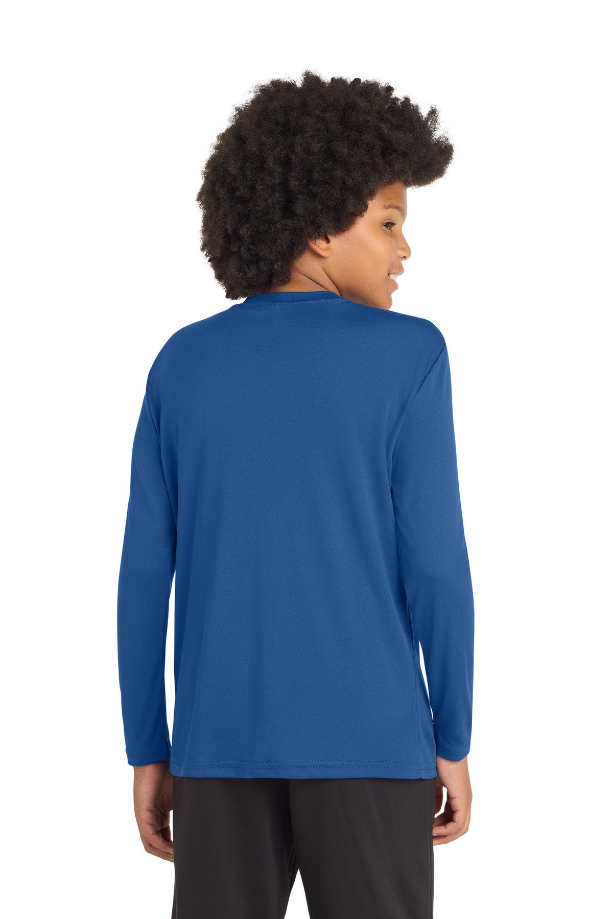 Sport-Tek ® Youth Long Sleeve PosiCharge ® Competitor Tee. YST350LS - Image 2