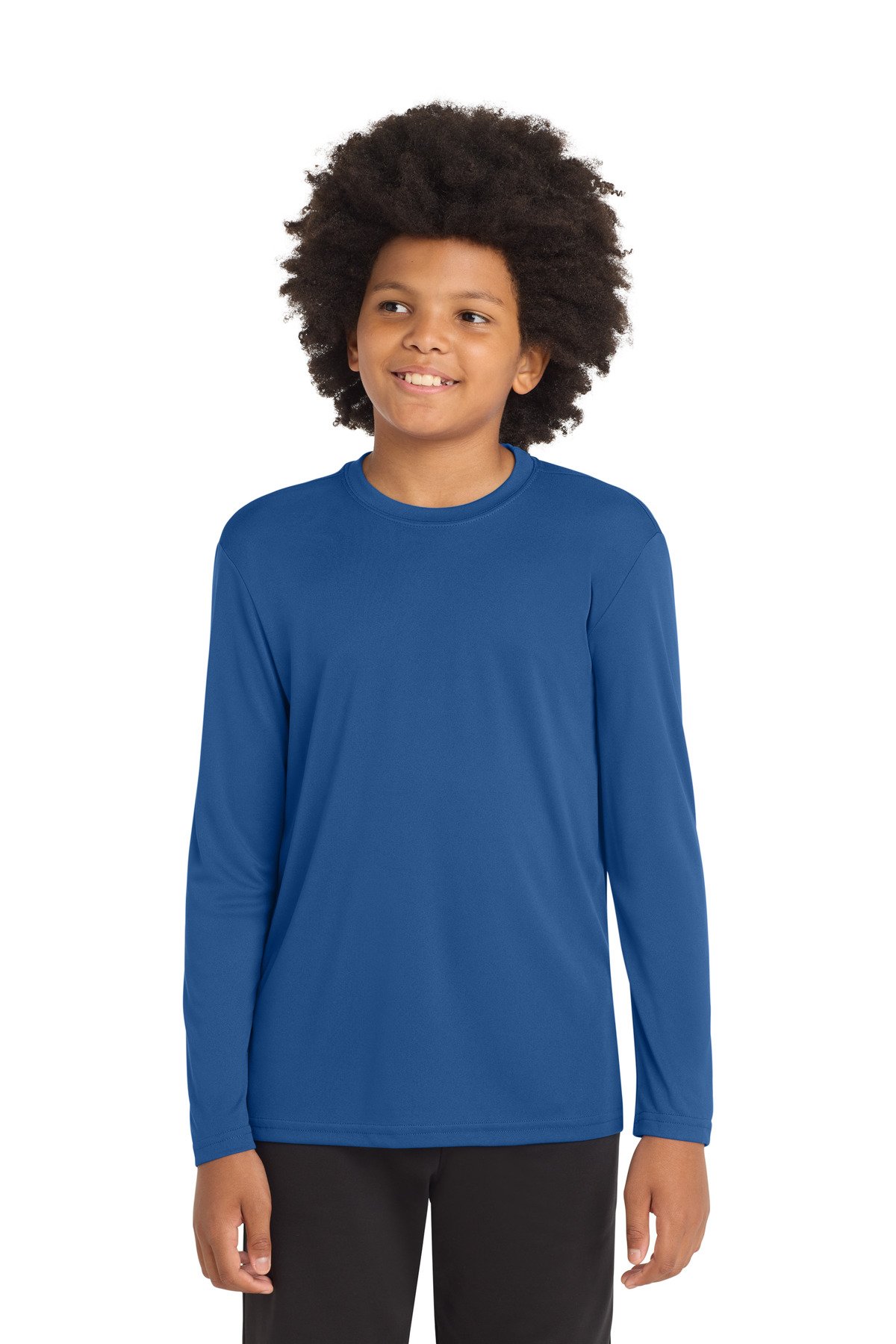 Sport-Tek ® Youth Long Sleeve PosiCharge ® Competitor Tee. YST350LS