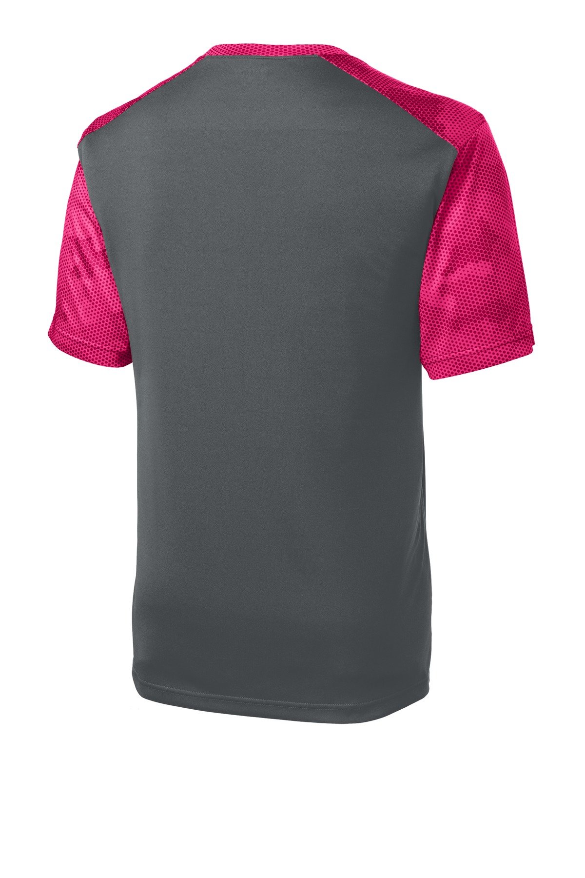 DISCONTINUED Sport-Tek ® Youth CamoHex Colorblock Tee. YST371 - Image 4