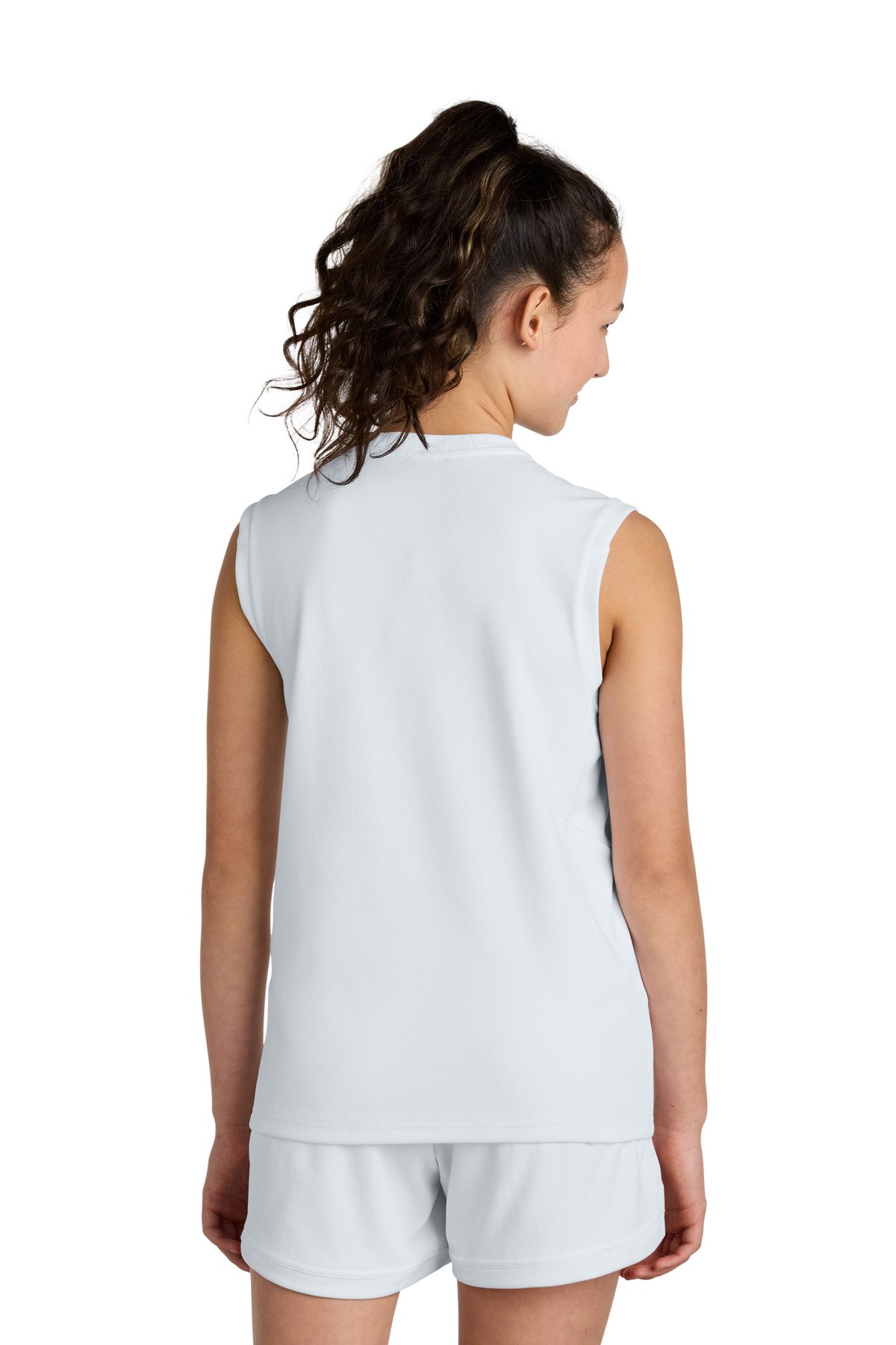 Sport-Tek ® Youth Club Sleeveless V-Neck YST441 - Image 2