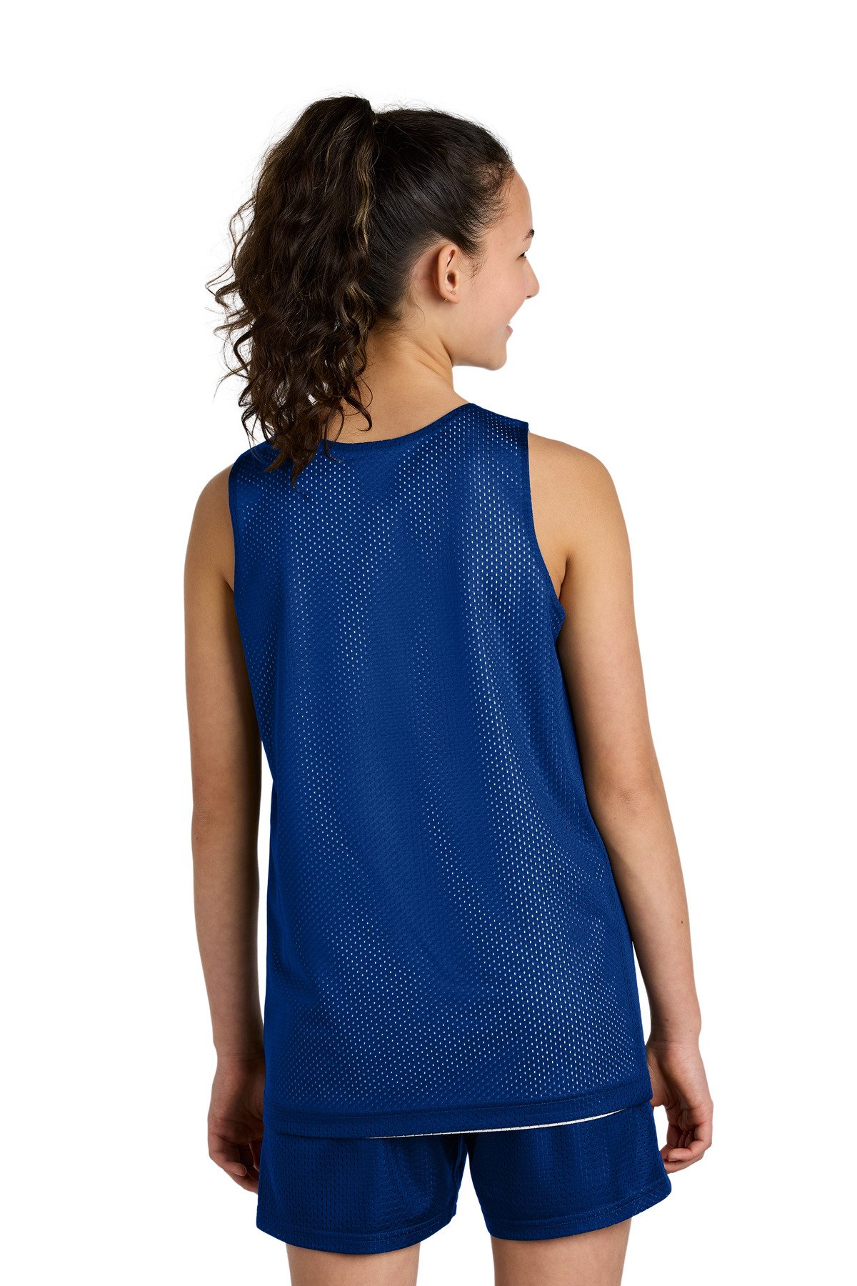 Sport-Tek ® Youth PosiCharge ® Reversible Mesh Tank YST5000 - Image 2