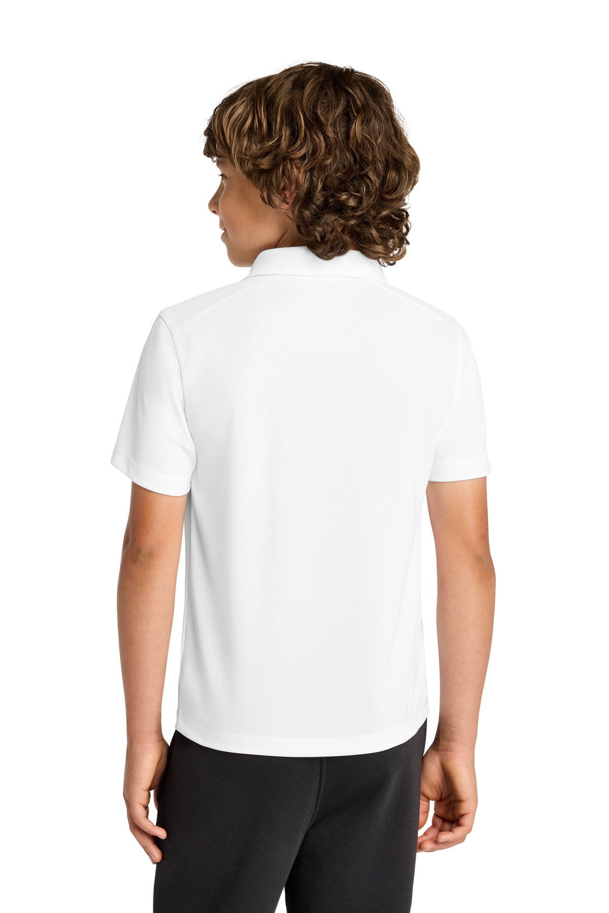 Sport-Tek ® Youth UV Micropique Polo YST740 - Image 2